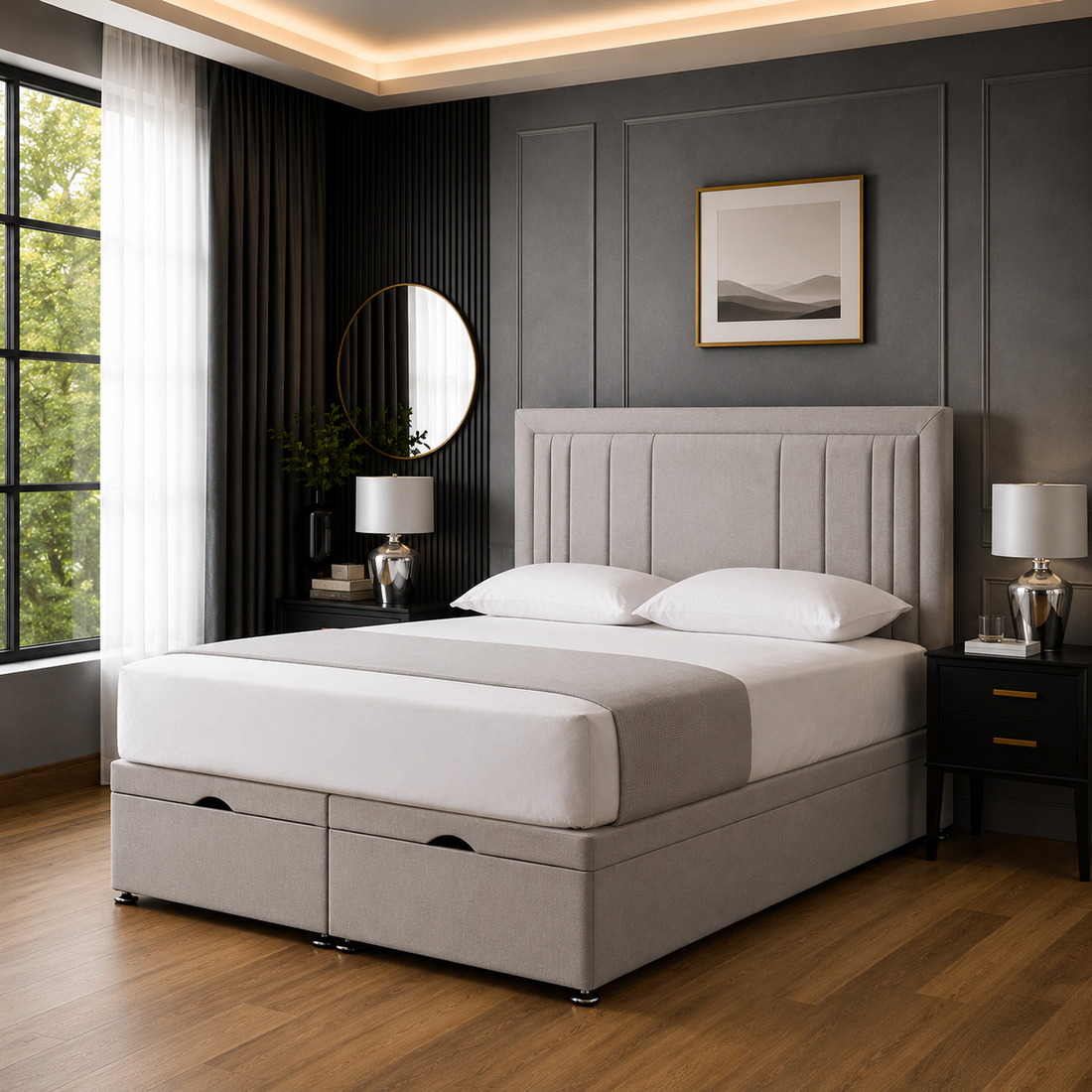 Channel Tufted Bed Frames: 2026's Statement Headboard Trend