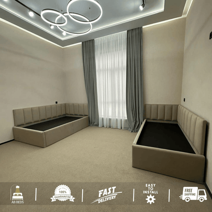 2025 Albite Kids Bed/Sofa Bed with Optional Storage Box - ABBEDS B112