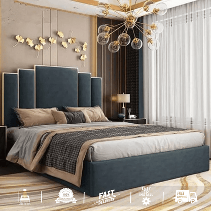 2025 Elbrus Stylish Luxury Bed - ABBEDS B67