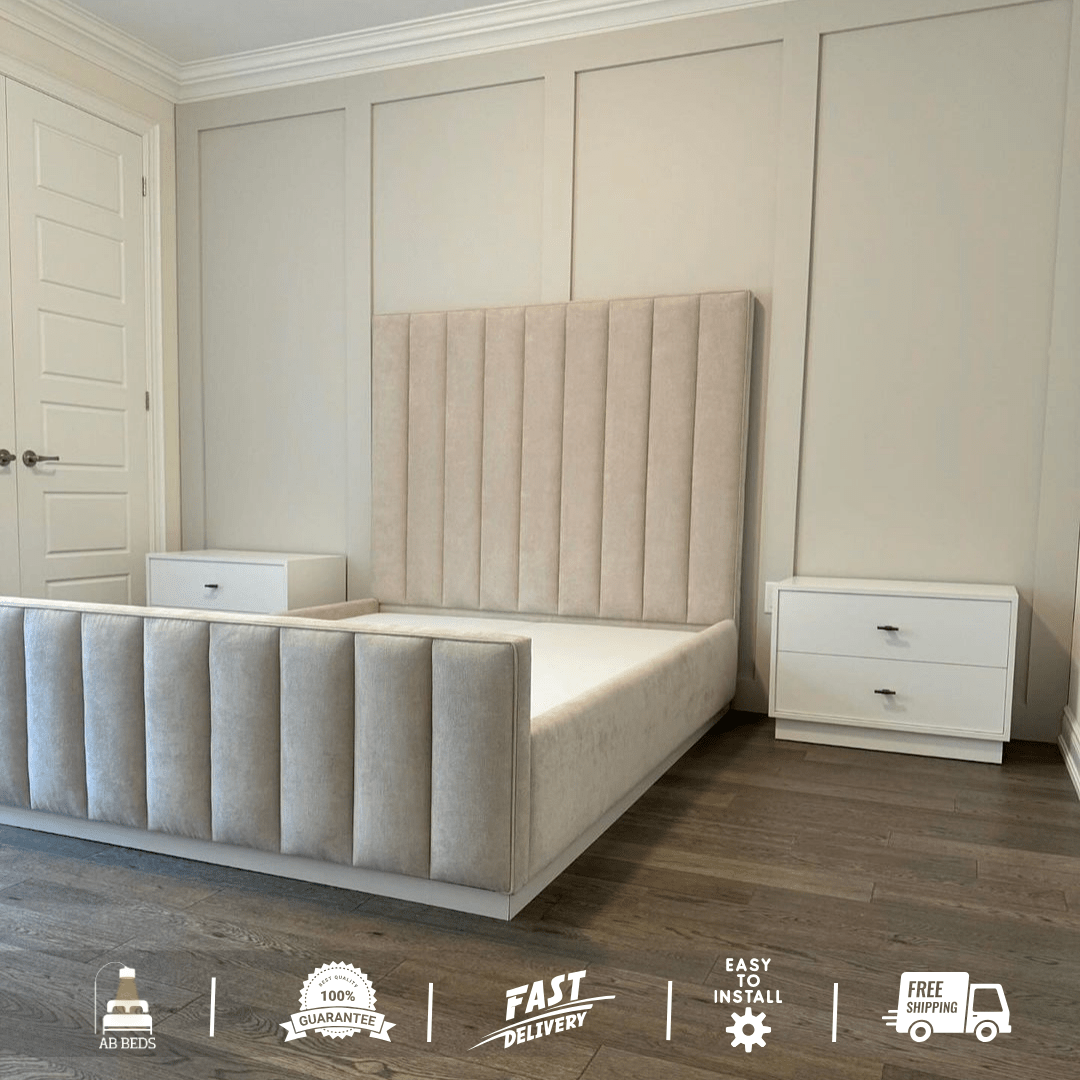 2025 Elevate High Headboard Bed - ABBEDS B43