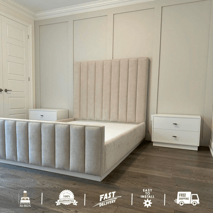 2025 Elevate High Headboard Bed - ABBEDS B43