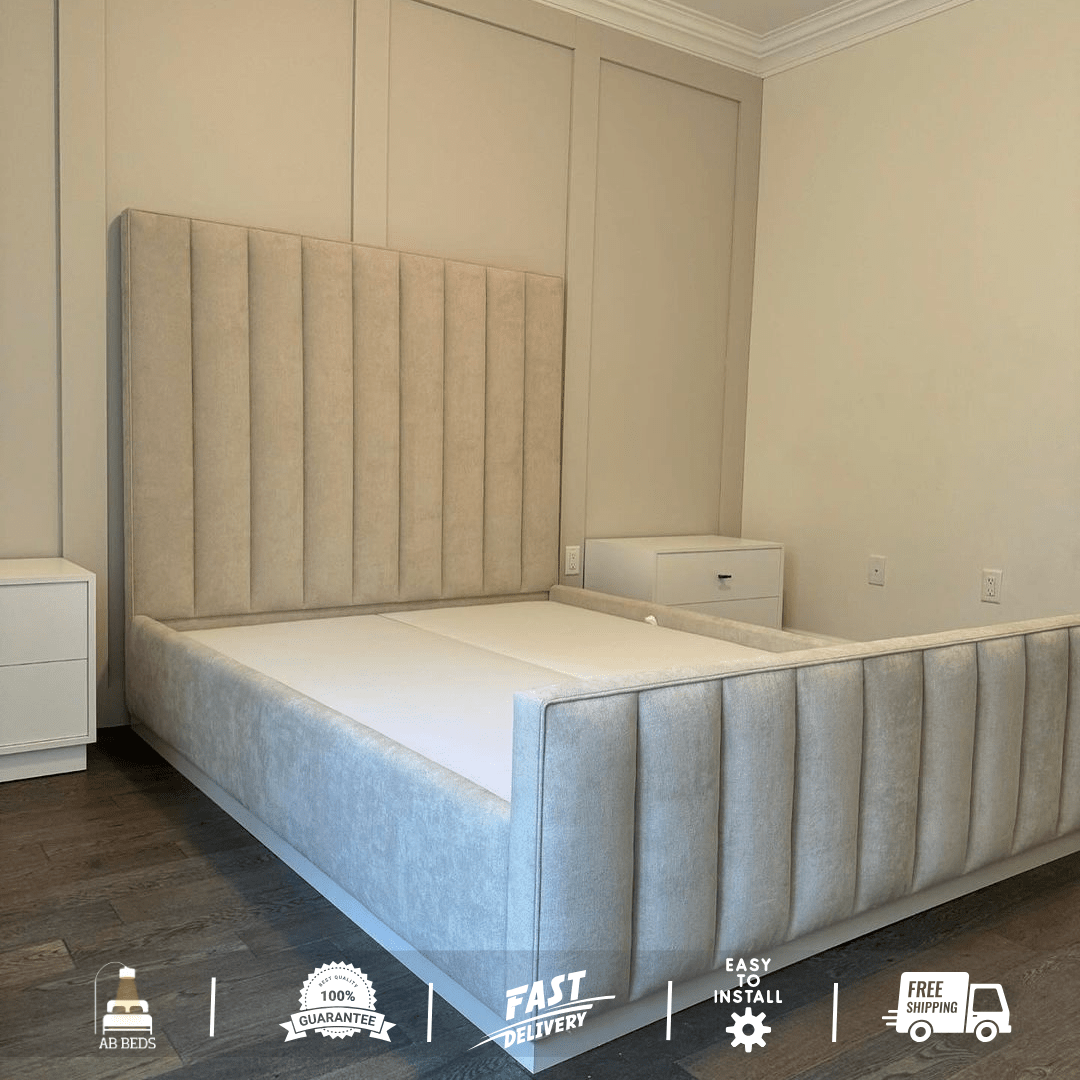 2025 Elevate High Headboard Bed - ABBEDS B43