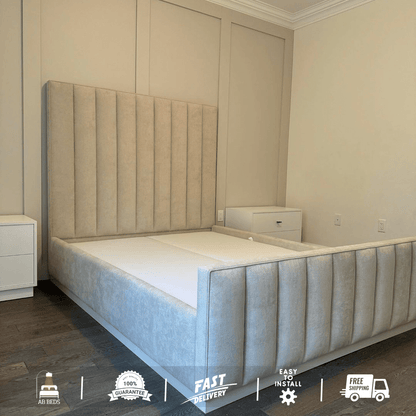 2025 Elevate High Headboard Bed - ABBEDS B43