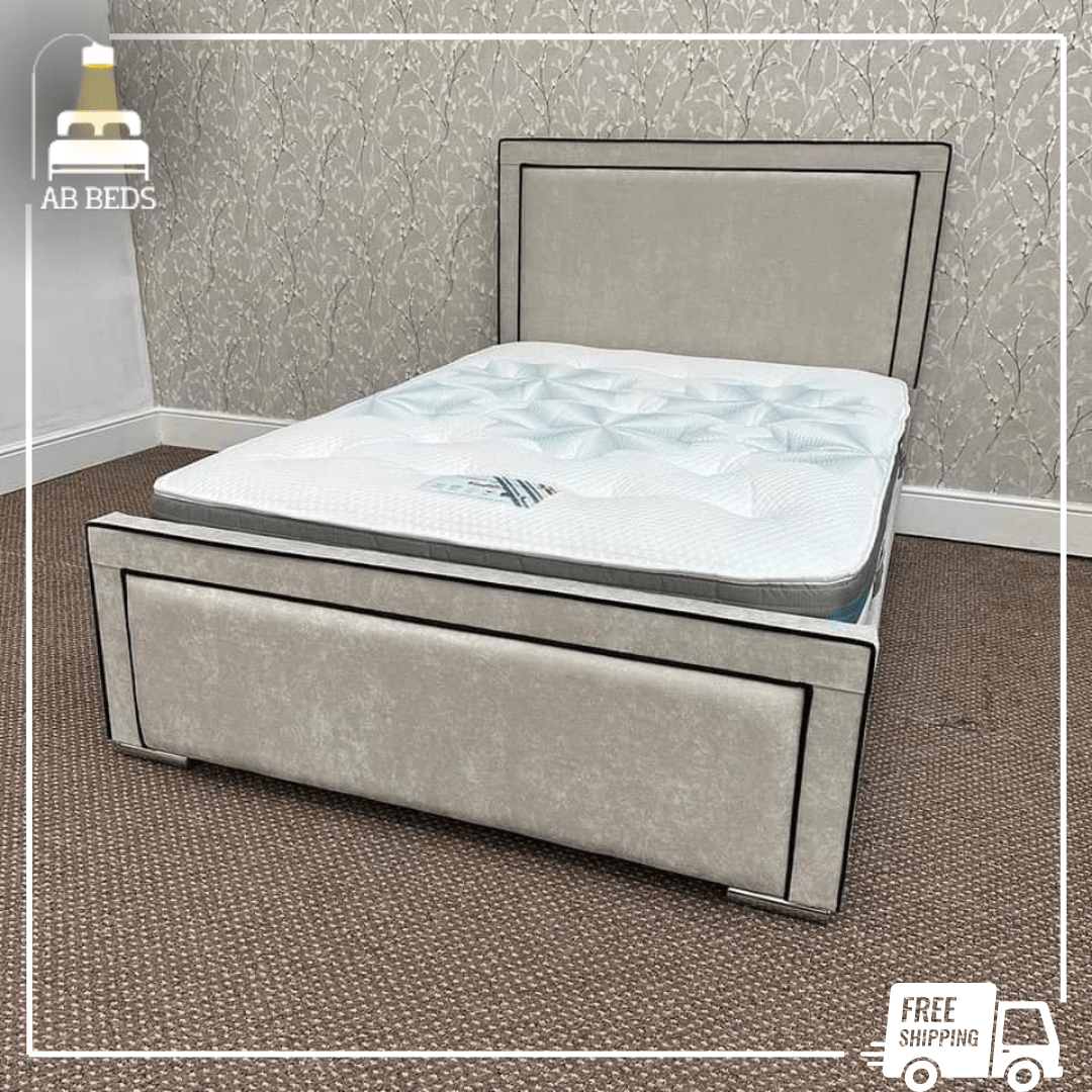 2025 Essence Black Line Bed - ABBEDS B94