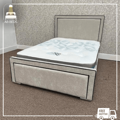 2025 Essence Black Line Bed - ABBEDS B94