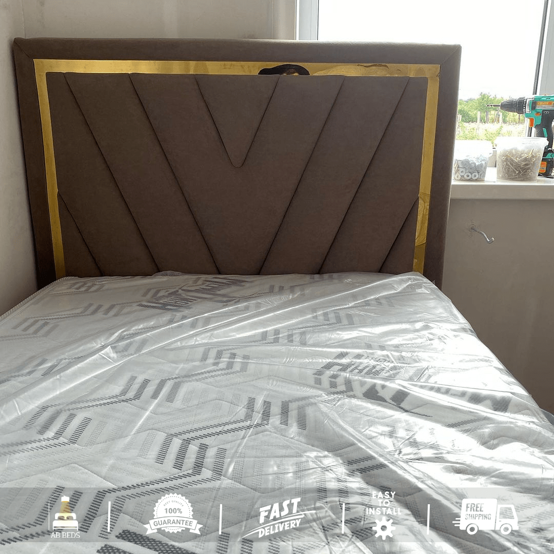 2025 Orbit Bed with Optional Ottoman - ABBEDS B56