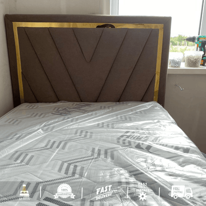 2025 Orbit Bed with Optional Ottoman - ABBEDS B56