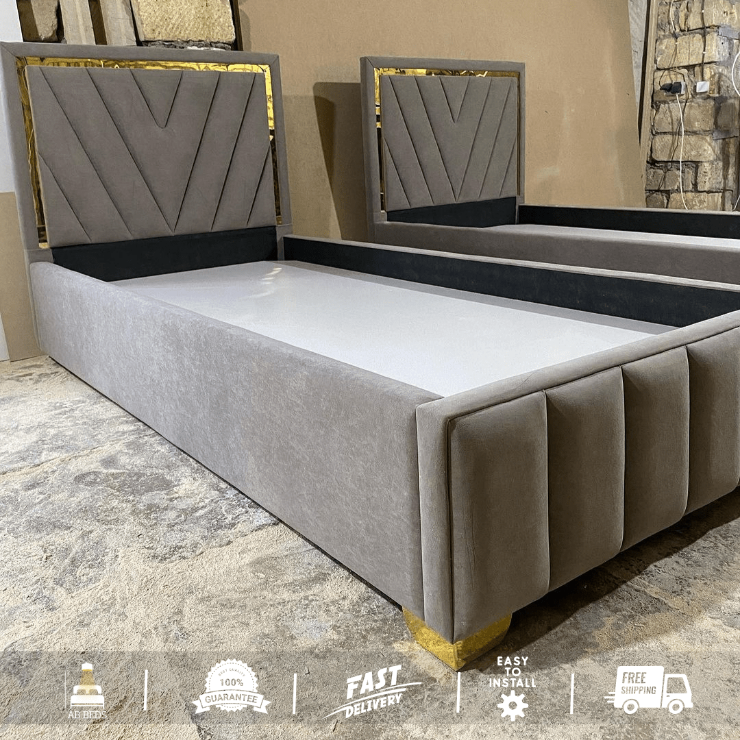 2025 Orbit Bed with Optional Ottoman - ABBEDS B56