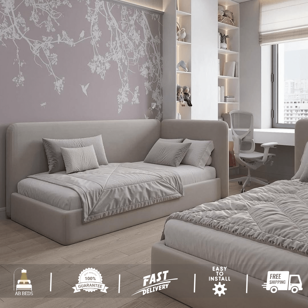 2025 Pokemon Kids Bed/Sofa Bed with Optional Storage Box - ABBEDS B114