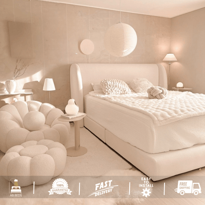 2025 Realgar Round Edge Bed - ABBEDS B111