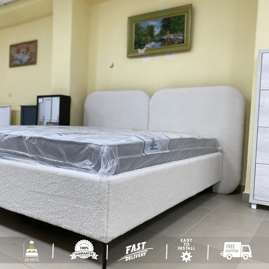 2025 Round Edge Optional Ottoman Bed - ABBEDS B44