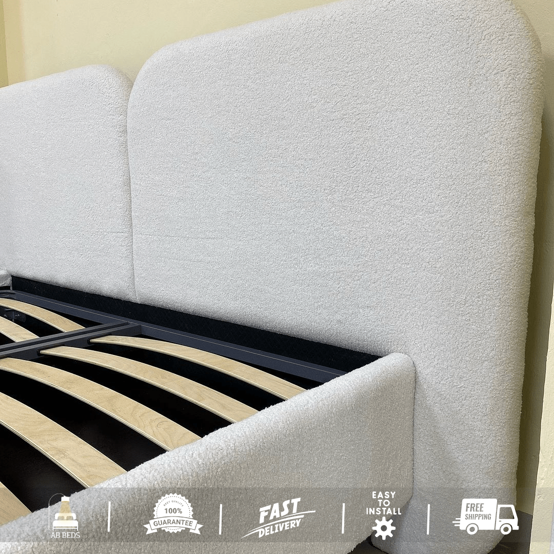 2025 Round Edge Optional Ottoman Bed - ABBEDS B44