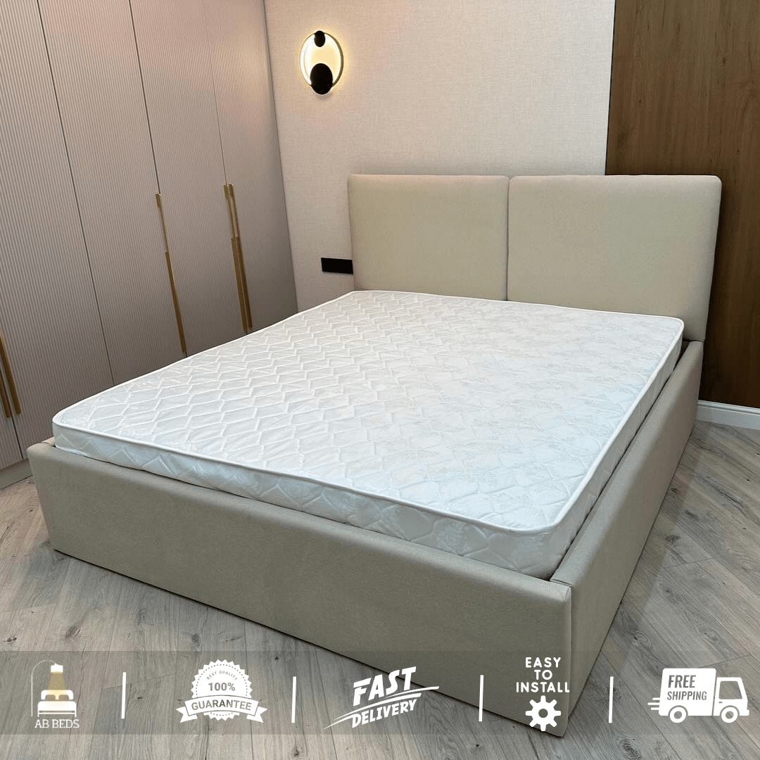 2025 Straight Edge Optional Ottoman Bed - ABBEDS B91