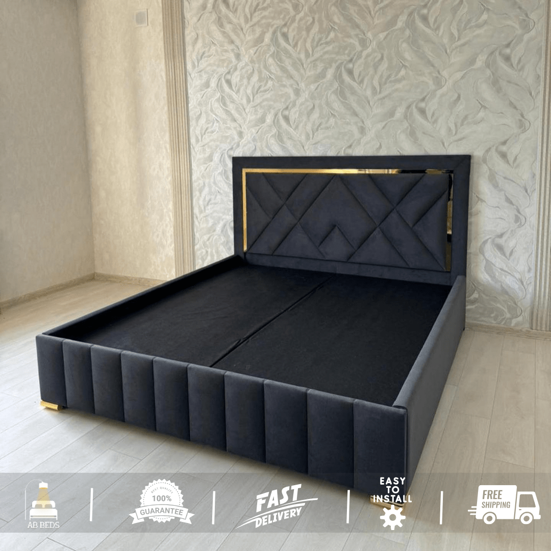 2025 Tranquility Gold Line Bed - ABBEDS B88