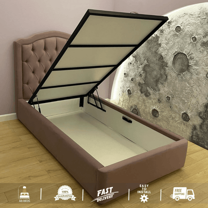 2025 Vega Optional Ottoman Storage Bed - ABBEDS B83