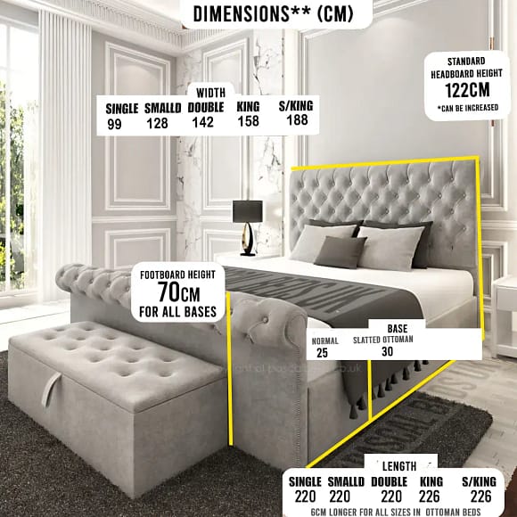 2025 Windsor Classic Bed - ABBEDS B1