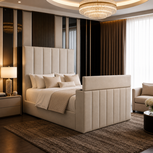Prent Smart TV Bed | Smart Lift | Optional Ottoman | #BT7