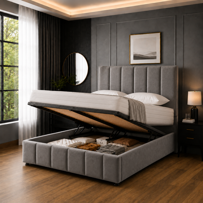 Imperial Lift | Modern Ottoman Bed Frame (UK) | ABBEDS #B119