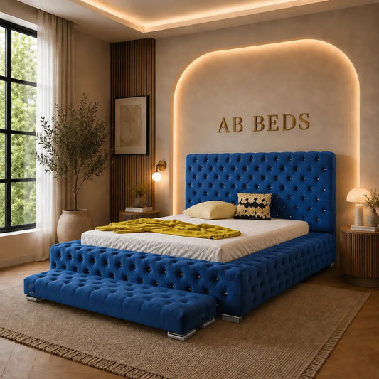 Luxoré Ambassador Bed – Elegant Deep-Padded Luxury Design | ABBEDS (ABD) #13
