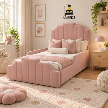 SoftNest Kids Bed with Safety Sides