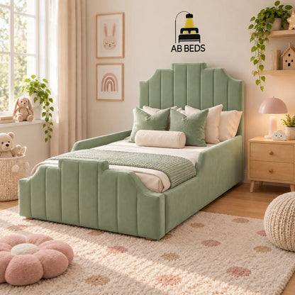 SoftNest Kids Bed with Safety Sides