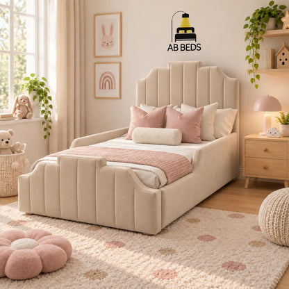 SoftNest Kids Bed with Safety Sides