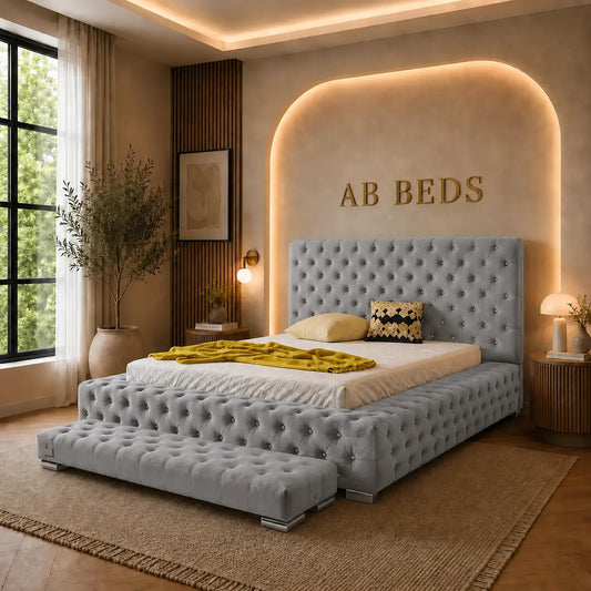 Luxoré Ambassador Bed – Elegant Deep-Padded Luxury Design | ABBEDS (ABD) #13