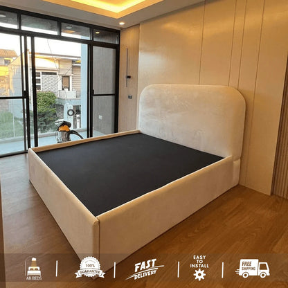 Nova Bed with Optional Ottoman - ABBEDS #B55