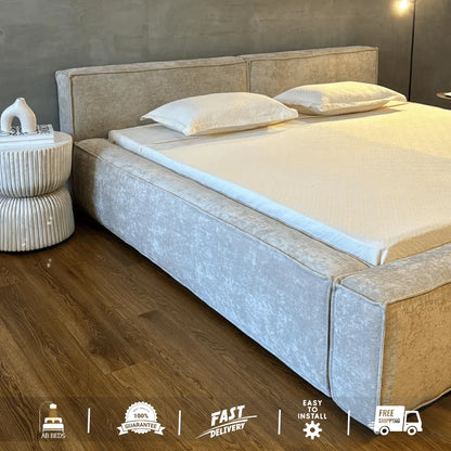 Canopus designer Fancy Soft Bed - ABBEDS #B82