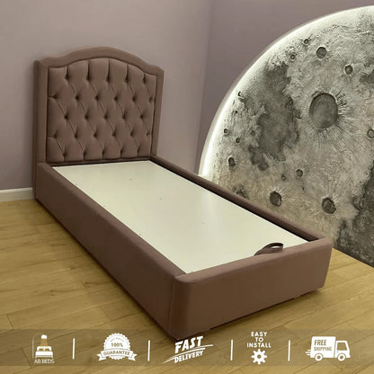 Vega Optional Ottoman Storage Bed - ABBEDS #B83