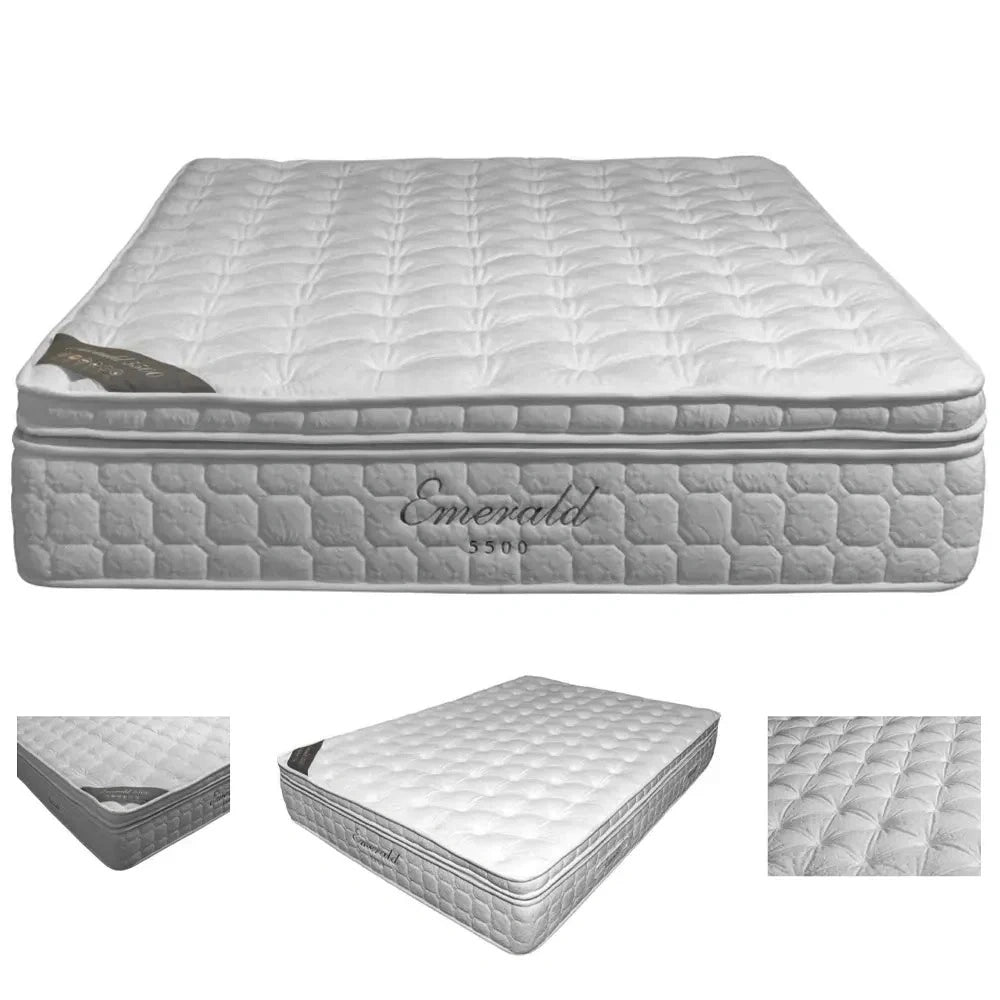 Emerald 5500 Limited Series – 1000 Pocket Soft Top Medium Mattress - ABBEDS 1000ESL
