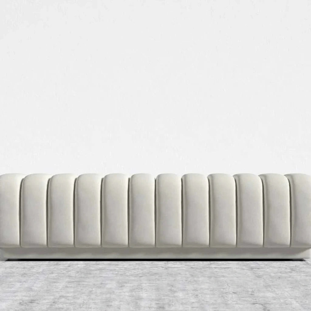 Paneled Designer Ottoman Bench/Footstool - ABBEDS OB9