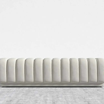 Paneled Designer Ottoman Bench/Footstool - ABBEDS OB9