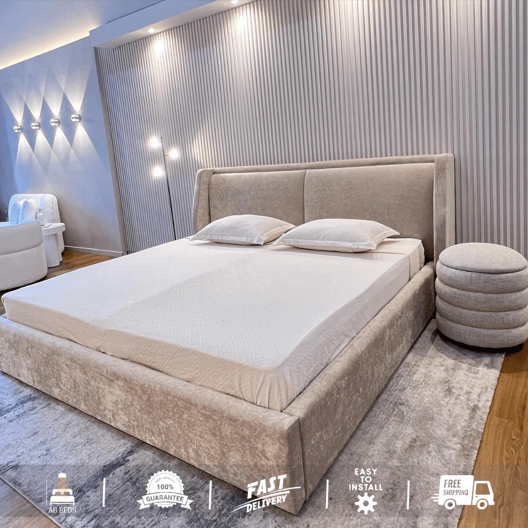 Arcturus Optional Ottoman Storage Bed - ABBEDS #B85