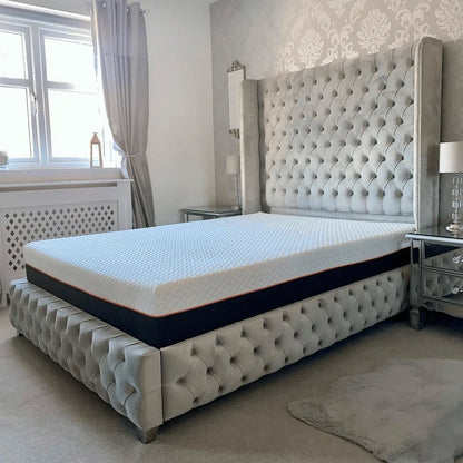 Versailles High Headboard Bed - ABBEDS #B8