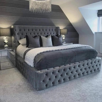 Kensington Optional Ottoman Storage Bed - ABBEDS #B2