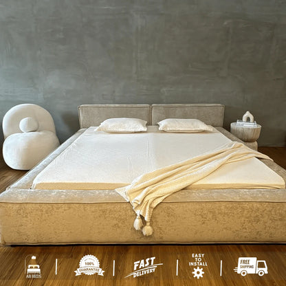Canopus designer Fancy Soft Bed - ABBEDS #B82