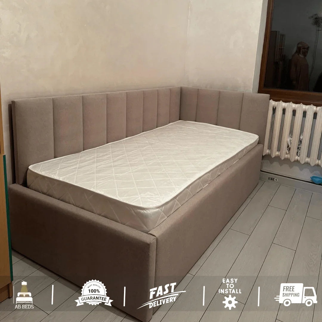 Albite Kids Bed/Sofa Bed with Optional Storage Box - ABBEDS #B112