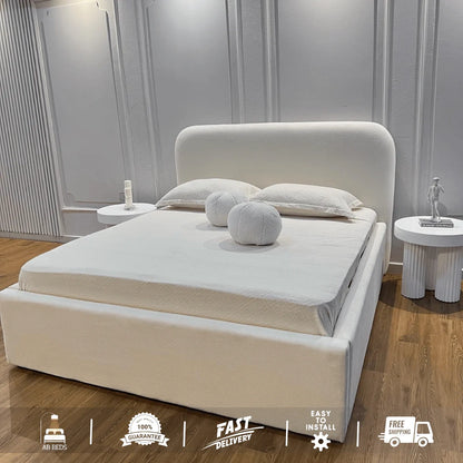 Nova Bed with Optional Ottoman - ABBEDS #B55
