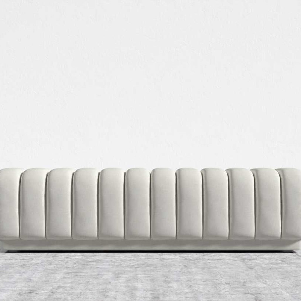 Paneled Designer Ottoman Bench/Footstool - ABBEDS OB9