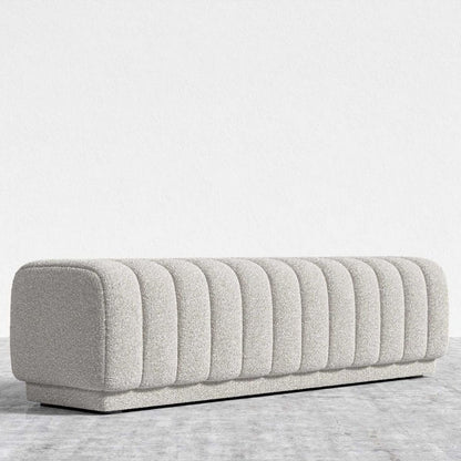 Paneled Designer Ottoman Bench/Footstool - ABBEDS OB9