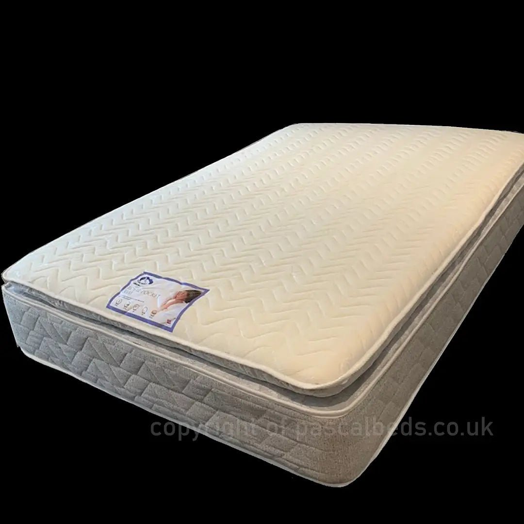 Pillow Top Royal Pocket 2000 Pocket Sprung – Medium - ABBEDS 200PS